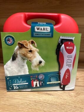 Wahl Deluxe U-Clip Professional Pet Clipper Kit NWT